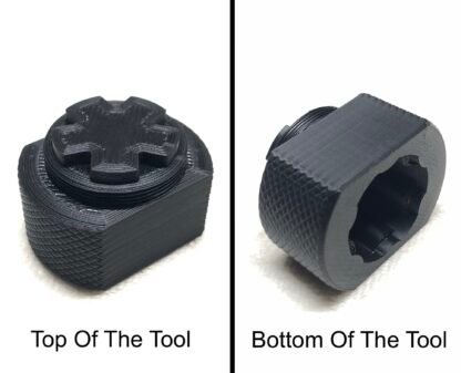 4 in 1 Obsidian 9, 45 Suppressor Wrench Tool With Wrench Flats