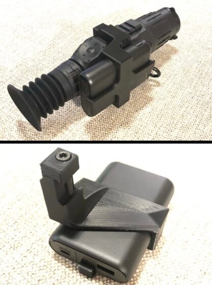 External Battery Pack For Sightmark Wraith 4K and HD 10,000mAh. Keeps 3 Pic slots Open! - Image 2