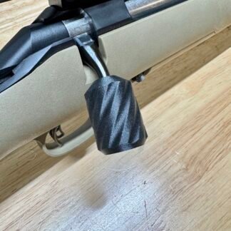 Upgraded Bolt Knob for Ruger American Bolt Action Rifle. A Larger, Longer, and Ergonomic Handle