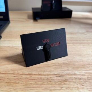 Moveable Selector Switch Model and Business Card Holder of HK416 AR-15 M16